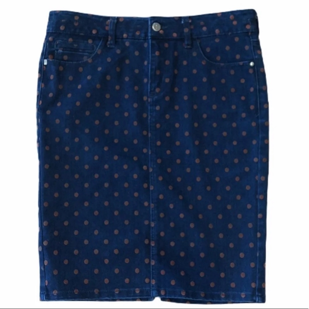 ANTHROPOLOGIE  Denim Skirt